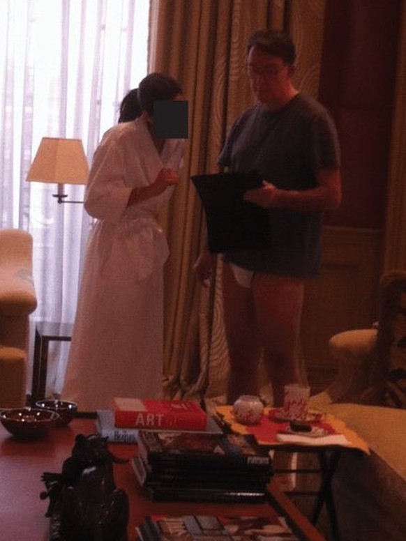 Une photo de Peter Mandelson dans l'affaire Epstein