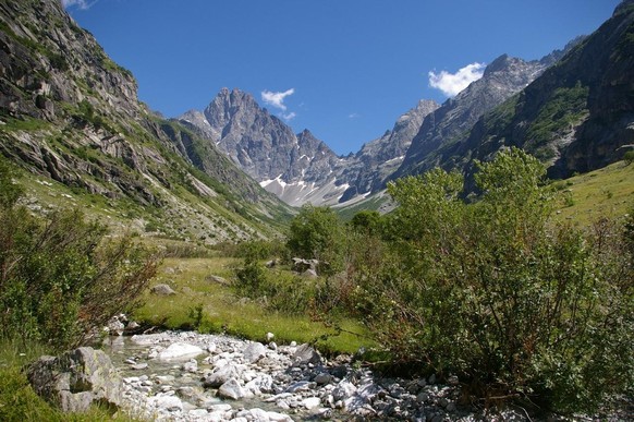 Parc national des Ecrins, en France.