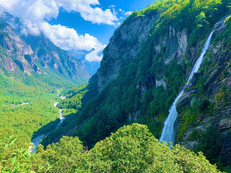 Foroglio Wasserfall Bavonatal
