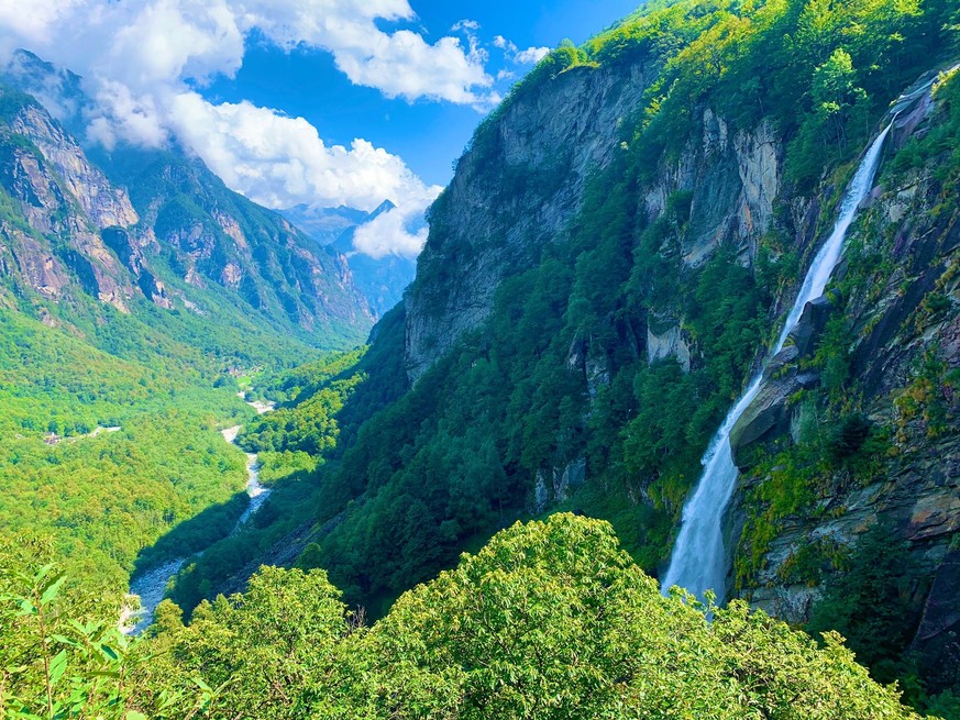 Foroglio Wasserfall Bavonatal