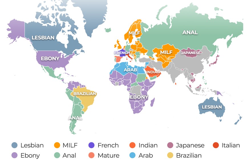 Welt Länder Kategorien Pornhub 2024
