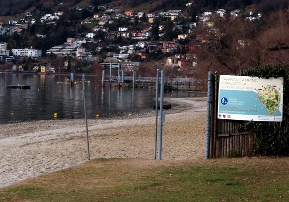 A Tenero (TI), le lac Majeur n&#039;est pas accessible aux riverains, sauf l&#039;hiver.
