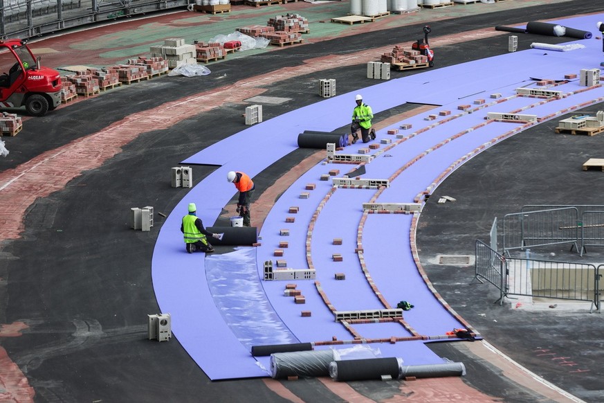Piste JO de Paris 2024