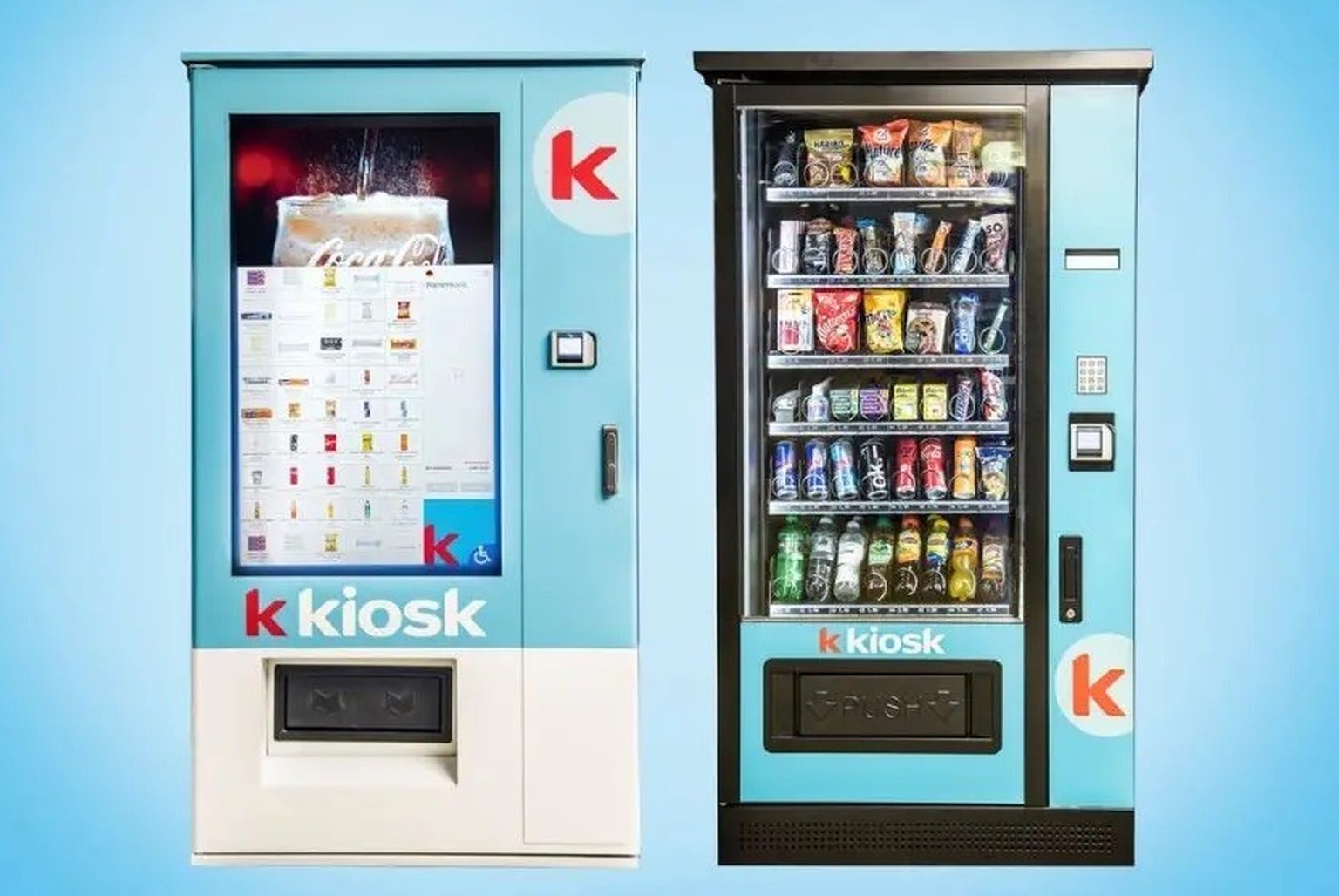 valora verkaufsautomat k-kiosk / selecta-automat