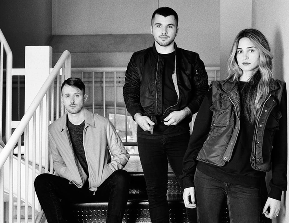 Marine Brutti, Jonathan Debrouwer et Arthur Harel.