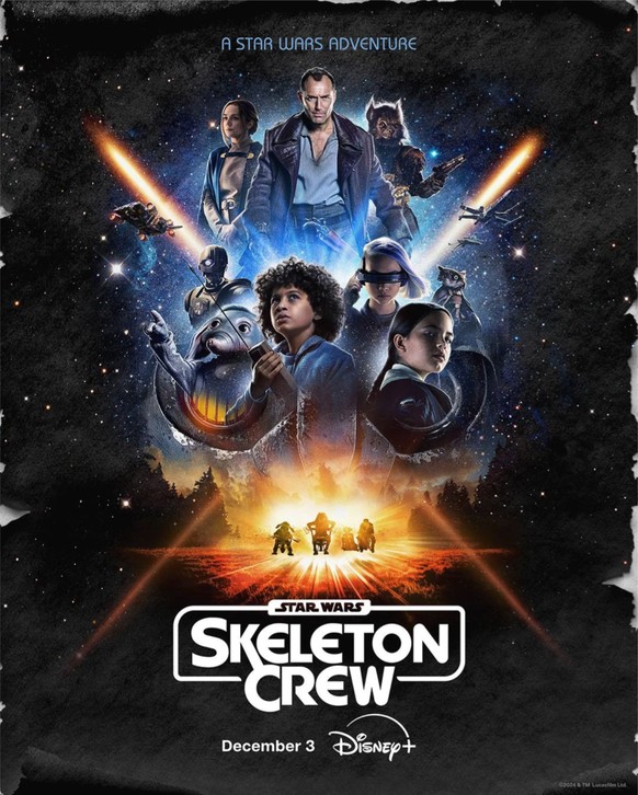 La série Skeleton Crew est décrite comme une sorte de Goonies à la sauce Star Wars,