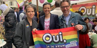 Des LGBTQI+ conscients que le combat continue, les réactions à chaud