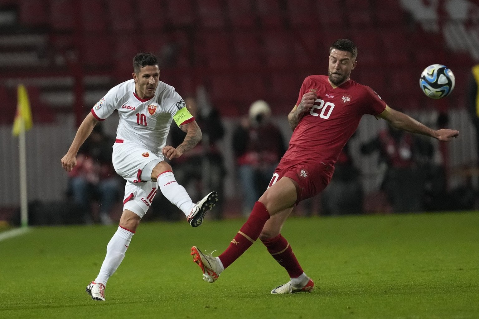 Le match Serbie - Monténégro du 17 octobre a obligé l'UEFA à prendre des sanctions.