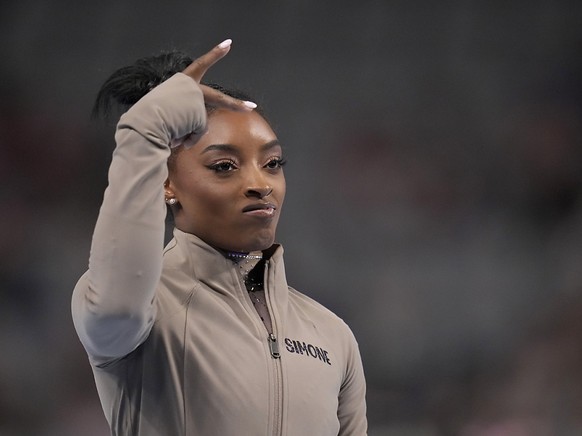 Simone Biles: en forme sur la route des JO