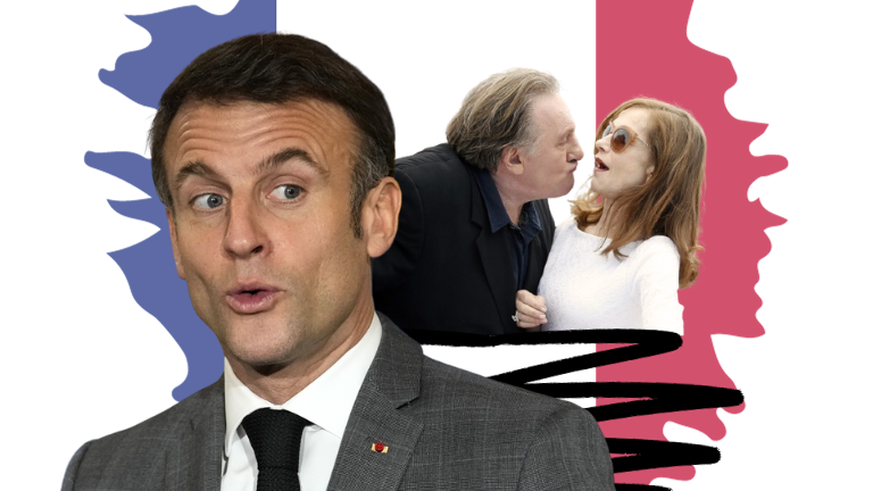 Emmanuel Macron défend Gérard Depardieu sur le plateau de C à vous sur France 5, et délaisse les «grosses salopes».