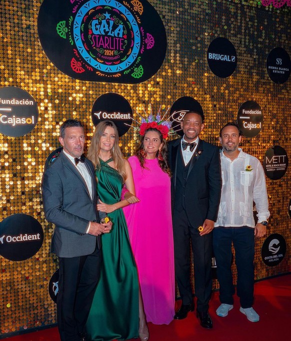 Will Smith à Marbella, en Espagne.