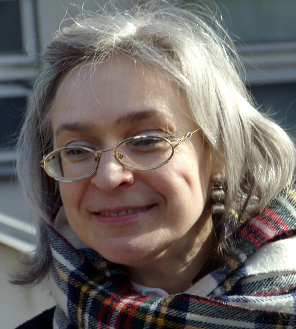 Anna Politkovskaïa en 2005.