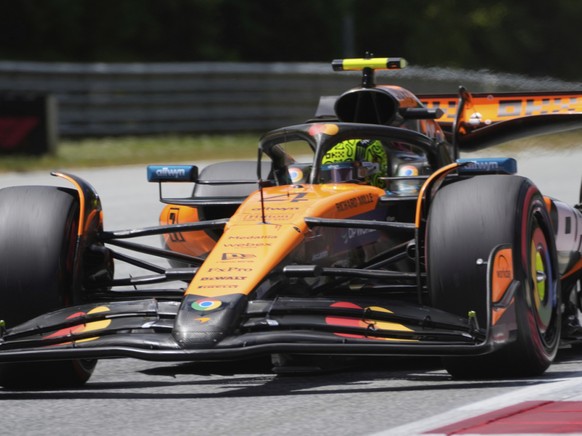 Lando Norris a maîtrisé son sujet dimanche à Spielberg