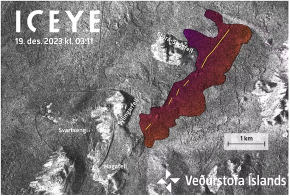 Volcan en Islande: éruption volcanique