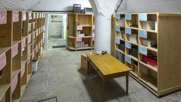 Cave à vin du Conseil fédéral.