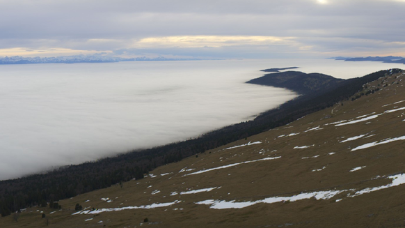 Le Chasseral le 23 décembre 2025.