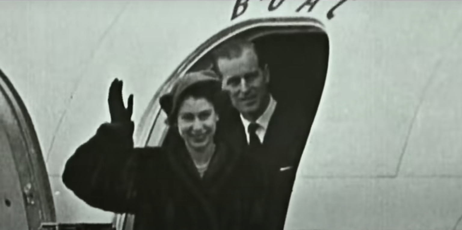 La princesse Elizabeth et son mari, Philip, le 31 janvier 1952.