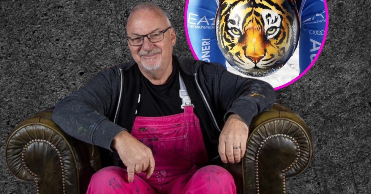 Ce Romand a &laquo;beaucoup pleur&eacute;&raquo; en dessinant le casque d'une star du ski