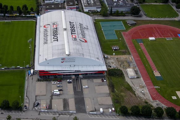 Le vélodrome de Granges, construit en 2013.