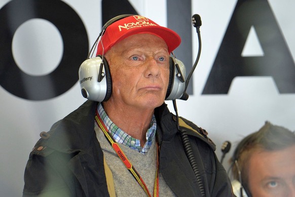 Niki Lauda en 2014. L'Autrichien a été champion du monde à trois reprises.