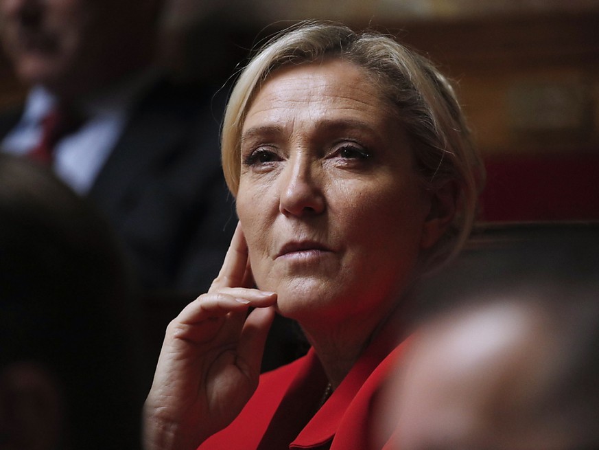 Marine Le Pen avait en 2015, quelques semaines apr
