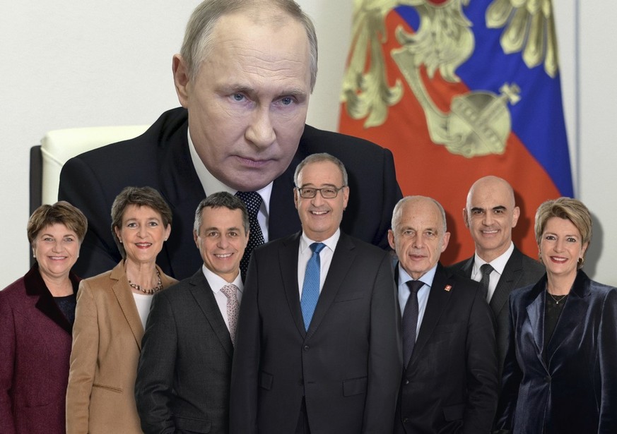 En 2022, le Conseil fédéral a fait face au défi de la guerre en Ukraine... Et a multiplié les cafouillages.