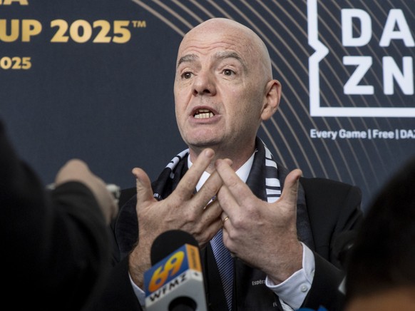 Gianni Infantino s&#039;enthousiasme au sujet du Mondial des clubs