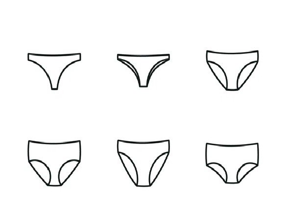 Le modèle des sous-vêtements a joué un rôle important lors de l’essai.