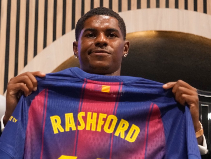 Un nouveau maillot pour Marcus Rashford