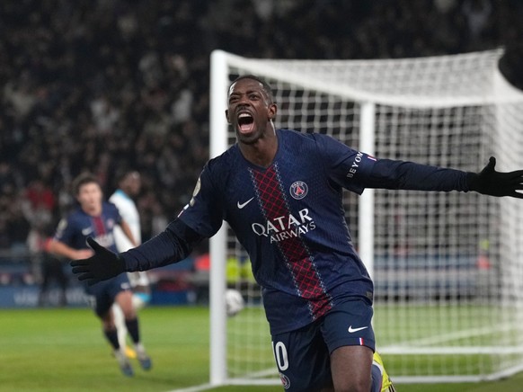 Ousmane Dembélé a marqué les deux premiers buts du PSG