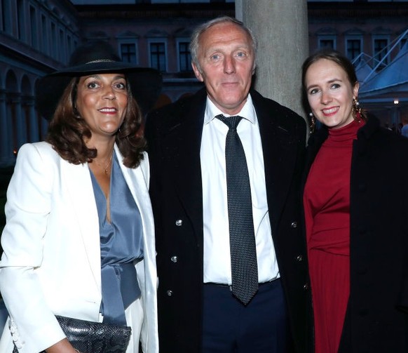 VENICE, ITALY - MAY 6: Valentina Paloma Pinault and Mathilde Pinault attend the "Fondazione Cini, Isola Di San Giorgio" dinner, hosted by François et Maryvonne Pinault at Fondazione Cini, Is ...