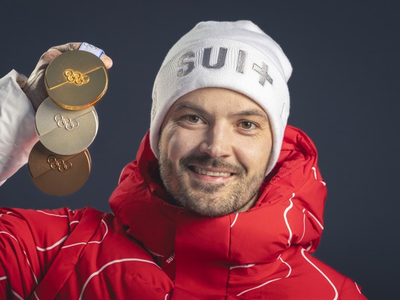 Loïc Meillard a obtenu un set complet de médailles olympiques à Bormio.