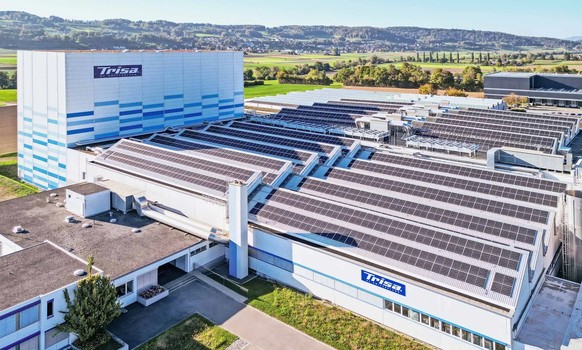 L'une des différentes usines de production de Trisa à Triengen, dans le canton de Lucerne.