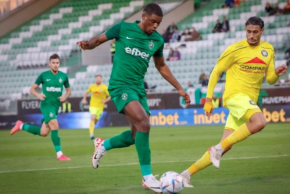 Kwadwo Duah a réussi une belle saison avec Ludogorets en Bulgarie.