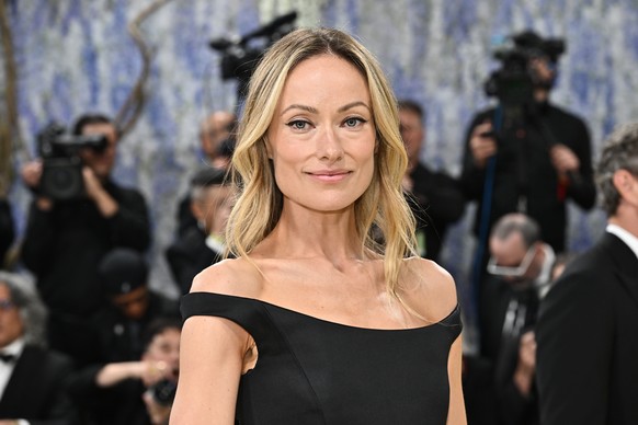 Olivia Wilde arrives at The Metropolitan Museum of Art's Costume Institute benefit gala celebrating the opening of the "Costume Art" exhibition on Monday, May 4, 2026, in New York. (Pho ...