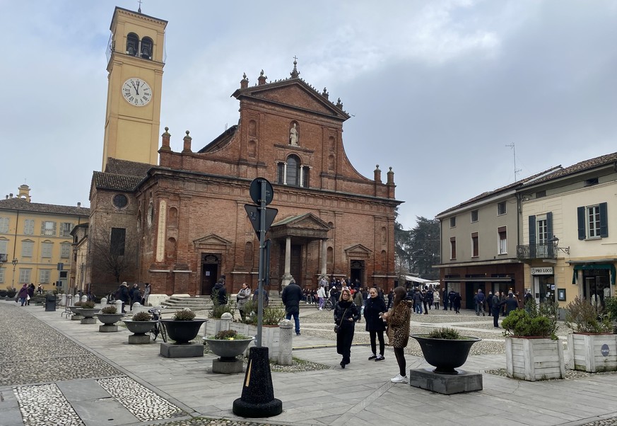 La Piazza XX settembre à Codogno.