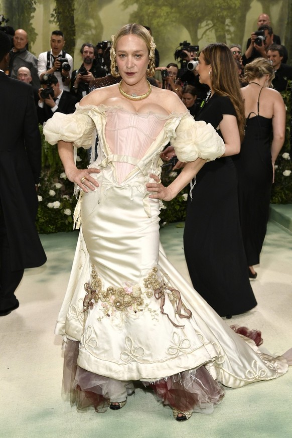 Chloe Sevigny attends The Metropolitan Museum of Art's Costume Institute benefit gala celebrating the opening of the "Sleeping Beauties: Reawakening Fashion" exhibition on Monday, May 6 ...