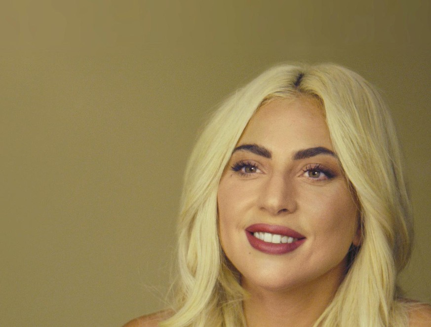 In this image provided by Apple, Lady Gaga appears in a scene from &quot;The Me You Can&#039;t See.&quot; (Apple via AP)