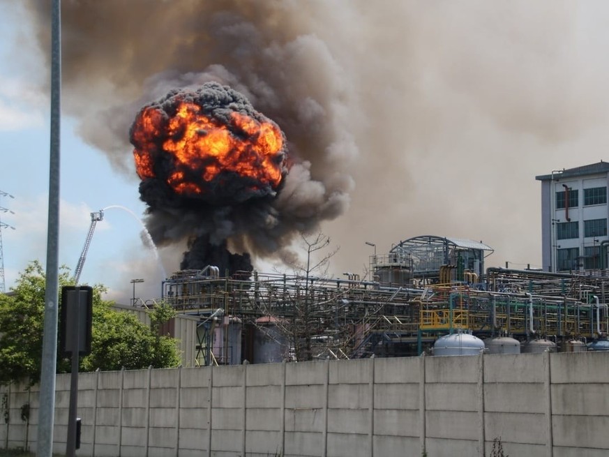 La situation est en train d'être stabilisée vers 16h30, selon les pompiers.