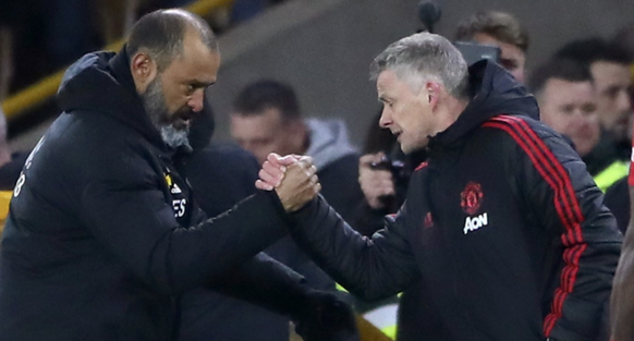 Nuno Espirito Santo et Ole Gunnar Solskjaer.