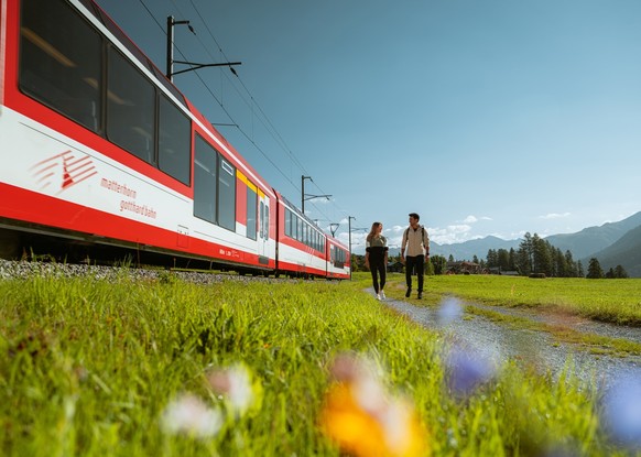Voie libre sur plus de 760 km avec le Matterhorn Gotthard Pass.