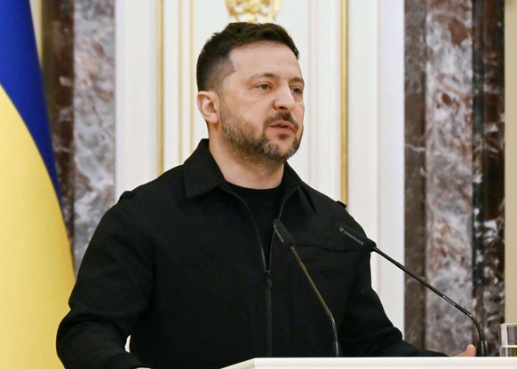 Le président ukrainien, Volodymyr Zelensky.