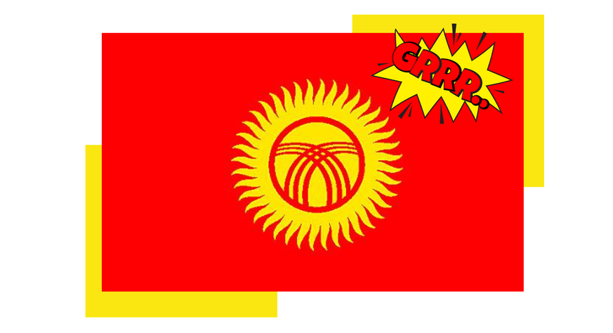 Vexé, le Kirghizistan veut un nouveau drapeau national