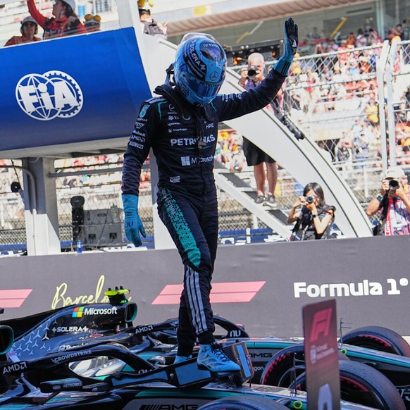 George Russell partira en pole