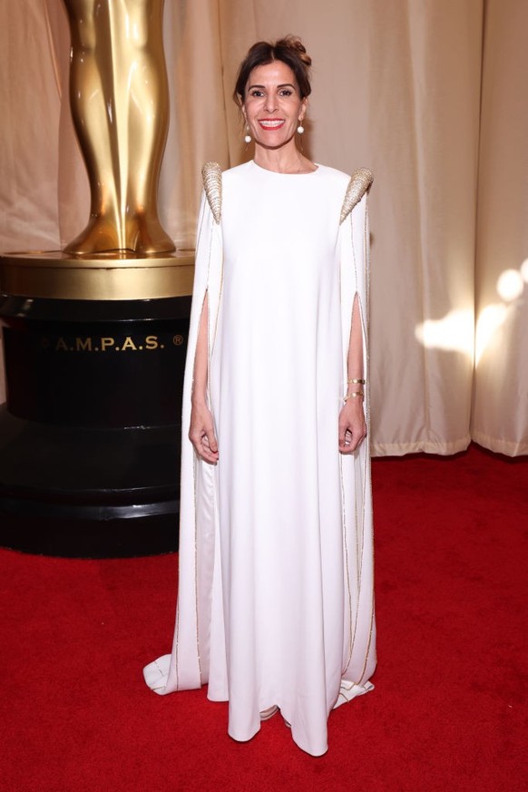 Maha Dakhil at the 96th Annual Oscars held at Ovation Hollywood on March 10, 2024 in Los Angeles, California. (Photo by Virisa Yong/Variety via Getty Images)