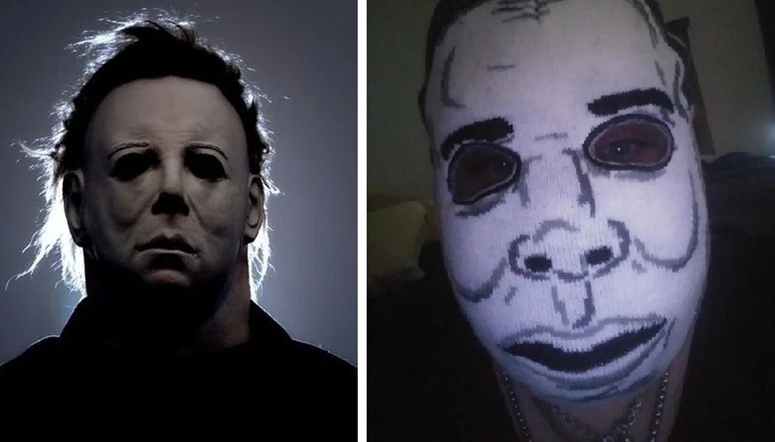 Lustige Fails: Billige Maske