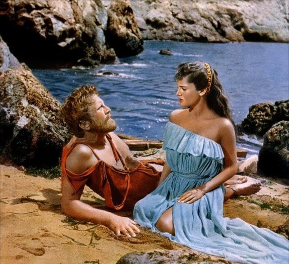Kirk Douglas and Rossana Podestà in Die Fahrten des Odysseus (1954)
ulysses