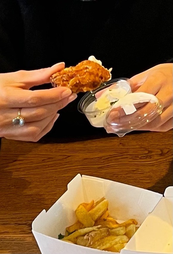 Les tenders de poulet de Crrsp.