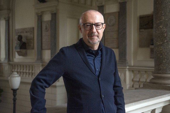 fotoXIPP/MarioRomanoX Milano 31/1/2019 Pressekonferenz Präsentation der Siegerprojekte des internationalen Wettbewerbs der Ideen für das Dach des Amphitheater s Arena di Verona / Sandro Veronesi, pres ...