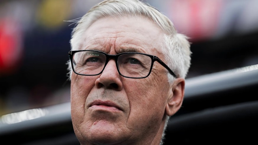 L'entraîneur de football Carlo Ancelotti (photo d'archive). Ce fils d'un agriculteur de Parme s'inquiète pour l'avenir du parmesan.